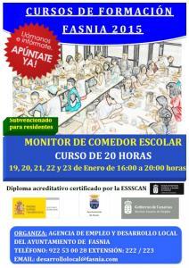 Monitor comedor escolar